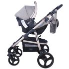 Mama Kiddies Coffee Jeans 3az1-ben babakocsi kiegészítőkkel bézs színben + Ajándék