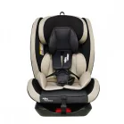 Scaun auto sigur ISOFIX rotativ în 360° Mama Kiddies Rotary Protect GT (0-36 kg) bej cu copertină cadou (certificat TUV)