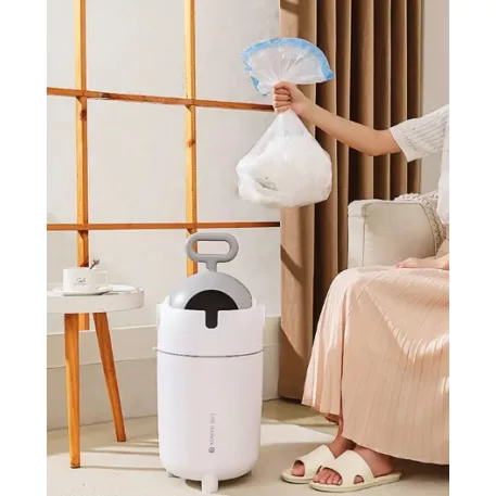 Coș pentru scutece Mama Kiddies INODORO 12 litri + cadou