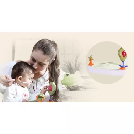 Mama Kiddies Animal béka mintás multifunkciós etetőszék + Ajándék