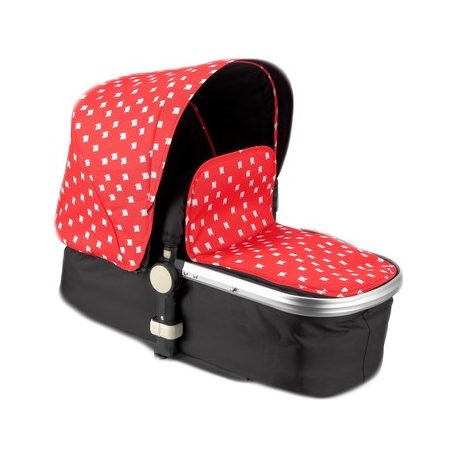 Mama Kiddies Prémium BabyBee (Australian Edition) 3 az 1-ben babakocsi kiegészítőkkel piros-fekete-fehér színben + Ajándék