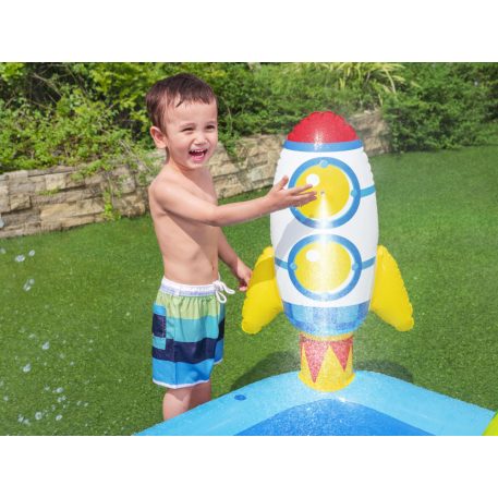 Loc de joacă cu piscină gonflabilă – 228x206x84 cm