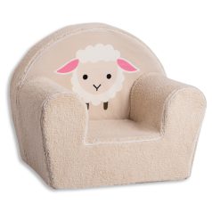   Fotoliu premium pentru copii Mama Kiddies – Sheep on Sherpa