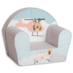 Fotoliu premium pentru copii Mama Kiddies – Helicopter