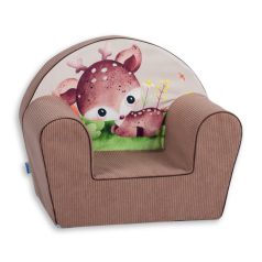 Fotoliu premium pentru copii Mama Kiddies – Deer