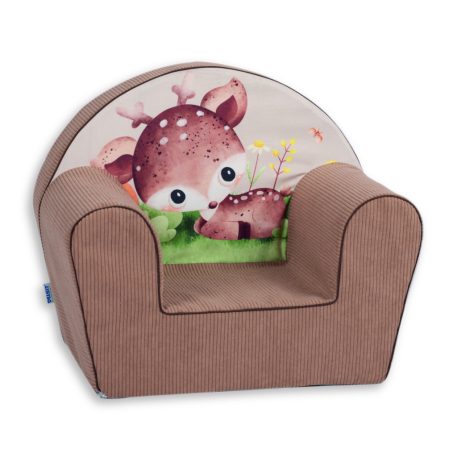 Fotoliu premium pentru copii Mama Kiddies – Deer