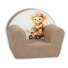 Fotoliu premium pentru copii Mama Kiddies – Sherpa Bear
