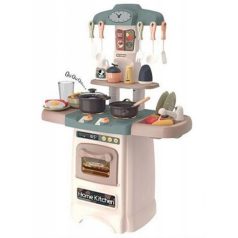   Bucătărie de jucărie Home Kitchen, 62 cm, cu 29 accesorii – culoare olive