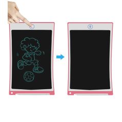   Tabletă electronică de desen cu stilou pentru copii, culoare roz – 25 cm