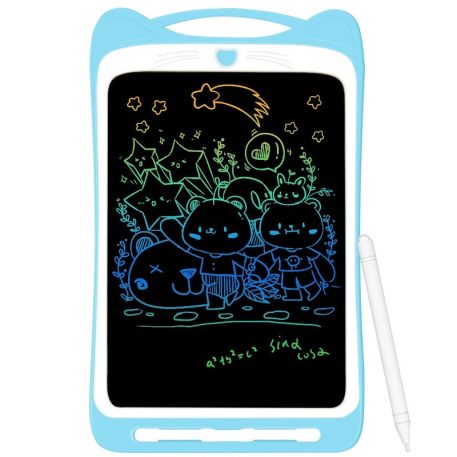 Tabletă electronică de desen cu stilou pentru copii, culoare albastră – 23 cm