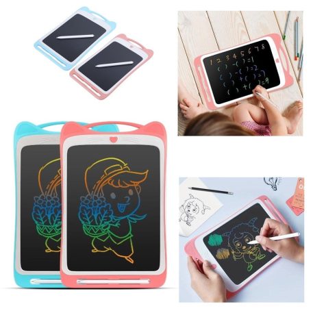 Tabletă electronică de desen cu stilou pentru copii, culoare albastră – 23 cm