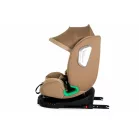 Mama Kiddies® i-Size Journey scaun auto ISOFIX rotativ 360° 40–150 cm – bej + parasolar cadou