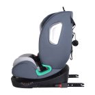 Scaun auto Mama Kiddies iSize Journey rotativ 360° cu ISOFIX (40–150 cm) culoare gri, cu parasolar cadou