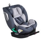 Scaun auto Mama Kiddies iSize Journey rotativ 360° cu ISOFIX (40–150 cm) culoare gri, cu parasolar cadou