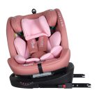 Scaun auto Mama Kiddies iSize Journey rotativ 360° cu ISOFIX (40–150 cm) culoare gri, cu parasolar cadou