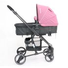 Cărucior Mama Kiddies Houston 2in1  de culoare nalbă + cadou