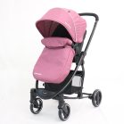 Cărucior Mama Kiddies Houston 2in1  de culoare nalbă + cadou