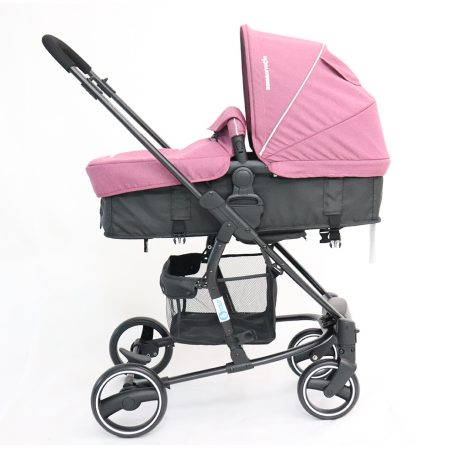 Cărucior Mama Kiddies Houston 2in1  de culoare nalbă + cadou