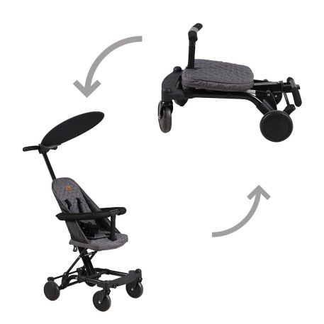 Mama Kiddies Neo átalakítható sport babakocsi szürke színben