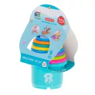 Set piramidă de căni colorate, 9 piese