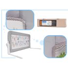 Barieră protecție pat 90 cm cu model de animale