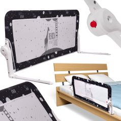 Barieră protecție pat 120 cm negru