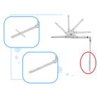 Barieră protecție pat 120 cm gri