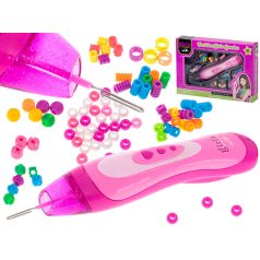 Set pentru împletit părul cu mărgele (78 de mărgele)