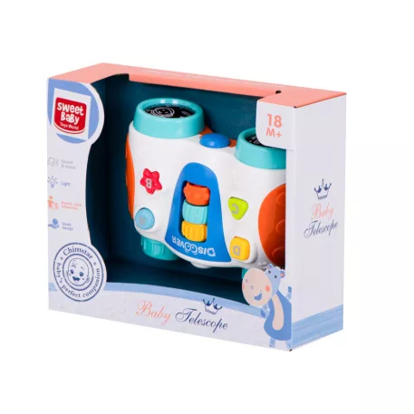 Binoclu muzical colorat pentru copii