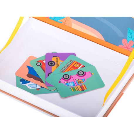 Puzzle magnetic portabil – vehicule