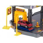 Garaj parcare pe patru etaje cu lift de jucărie + 6 mașinuțe