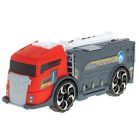 Camion de pompieri 2 în 1 cu garaj și 2 mașinuțe