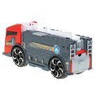 Camion de pompieri 2 în 1 cu garaj și 2 mașinuțe