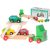 Camion transport mașini , jucărie de lemn
