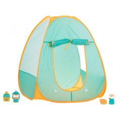 Cort de camping pliabil de jucărie cu accesorii