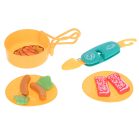 Cort de camping pliabil de jucărie cu accesorii