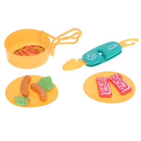 Cort de camping pliabil de jucărie cu accesorii