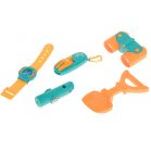 Cort de camping pliabil de jucărie cu accesorii