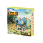 Cort de camping pliabil de jucărie cu accesorii