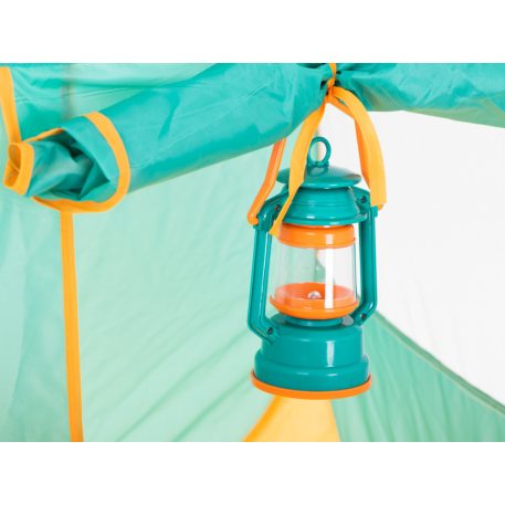 Cort de camping pliabil de jucărie cu accesorii
