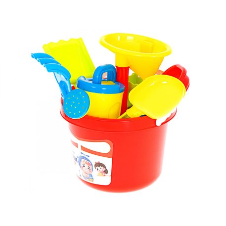 Set jucării pentru nisip în culori vii