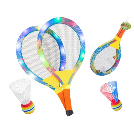 Joc de badminton cu LED