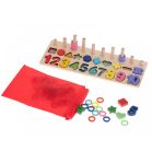 Tablă de lemn de dezvoltare pentru numărare