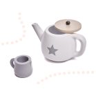 Set de ceai din lemn pentru 2 persoane (jucărie)