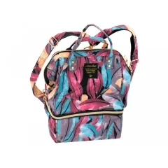 Suport pentru scutece și biberoane cu model de frunze 