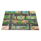 Covor de joacă străzi, impermeabil 130x100 cm