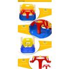 Leagăn de grădină 3 în 1 din plastic, suspendabil