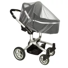   Plasă de țânțari universală pentru cărucior – 140 cm, culoare gri