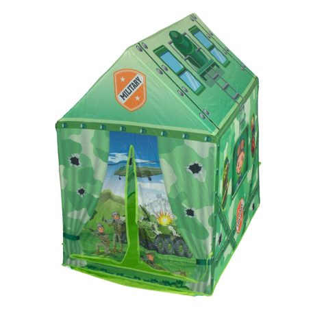 Cort de joacă rabatabil cu model militar - 103 cm