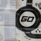 Covor de joacă oraș, rezistent la apă  130 x 100 cm